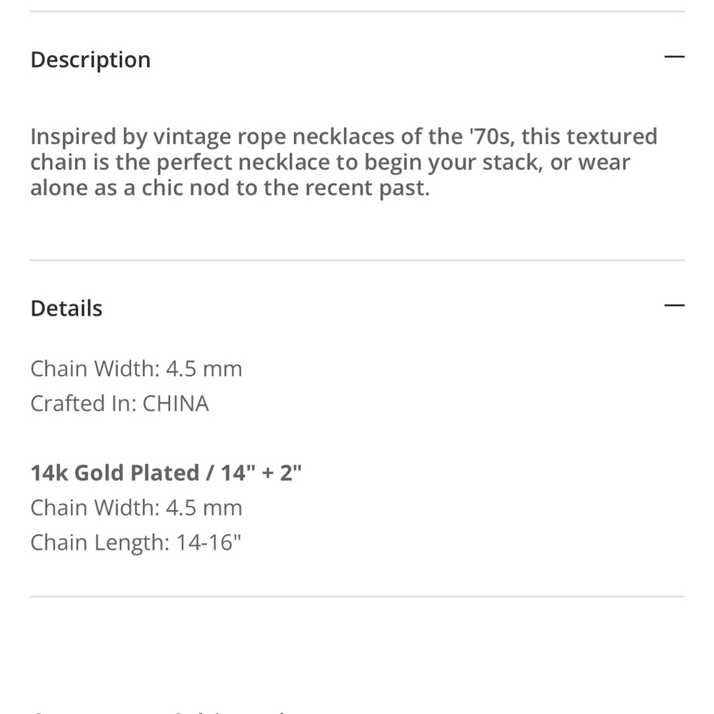 Thatch California Bowie Rope Necklace - Picture 4 of 5